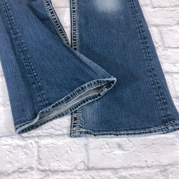 Silver Jeans Lola Bootcut Lightly distressed Stretch size 29 - Picture 13 of 15